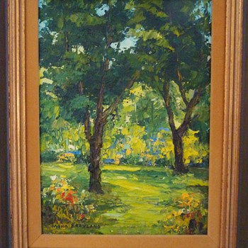 Mona Froyland Palette oil painting other name Ramona Valencia