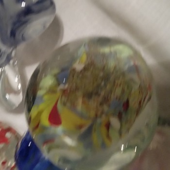 My favorite paper weights - Art Glass