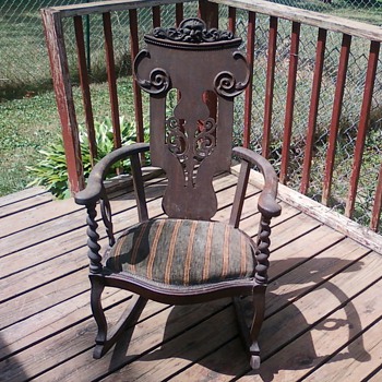 My antique rocker