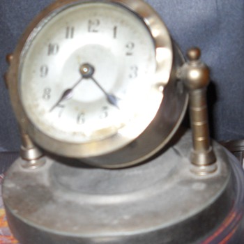 Antique Kuehl Co. Swivel Clock