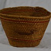 Native Basket with Bird Design