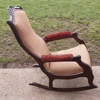 antique rocking chair - Furniture