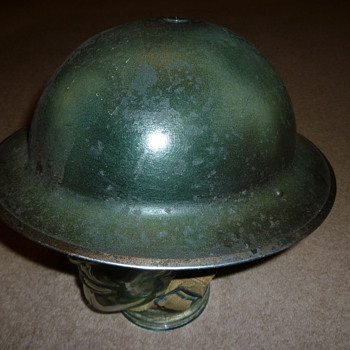British WW11 British Broadcasting Corporation (BBC) helmet - Military and Wartime