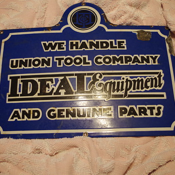 Rare Porcelain Sign? - Advertising