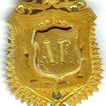 Okato, New Zealand WWI Gold Service Medal - Military and Wartime