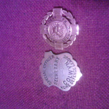 vintage fire department badges