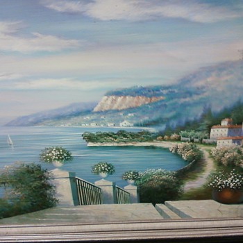 Unknown Landscape Painting - Fine Art