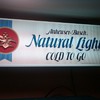Beer signs in my man cave