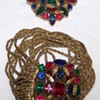 My Favorite Jewel Colored Bracelet & Matching Brooch