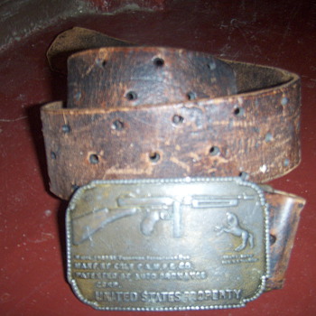 Colt belt buckle