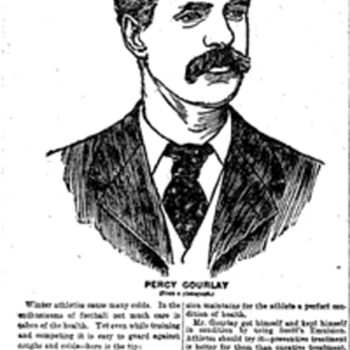 Print block used in Scotts Emulsion ads in Newspapers around 1902 