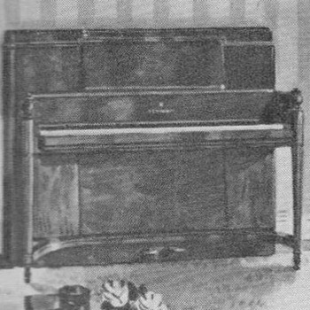 1951 - Steinway "Pianino" Advertisement - Advertising