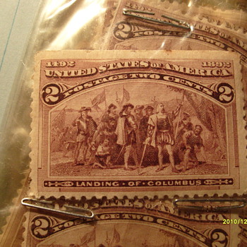 1892 Landing of Columbus Stamps - Stamps