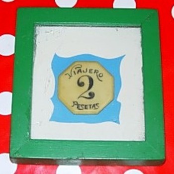 Bakelite Fair Ride Token - Games