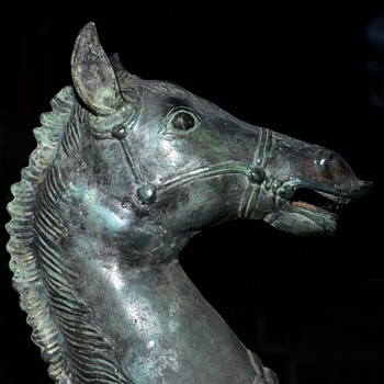 Beautiful Antique Bronze Horse - Chinese? 