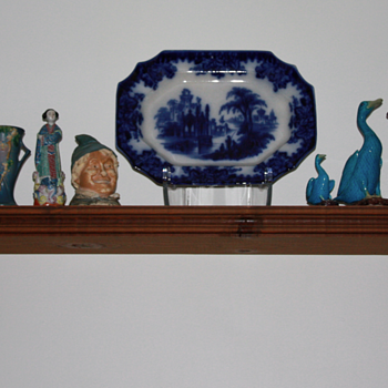 ~~~~OLd 1850's Flow Blue Plater~~~~ - China and Dinnerware