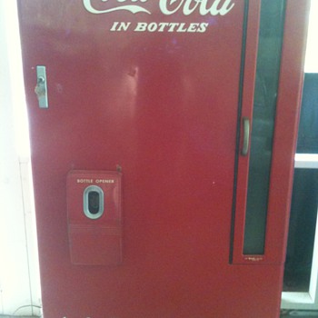vintge coke machine