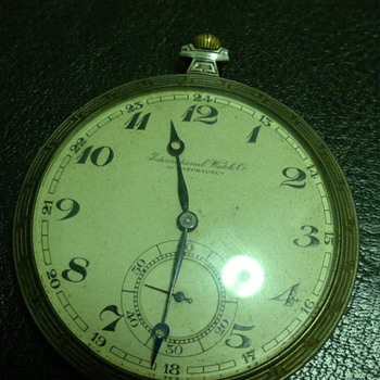 International Watch Co. Schaffhausen pocket watch information 