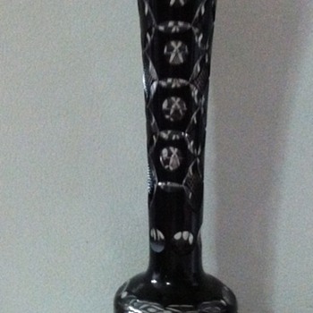 Deep Red Bud Vase