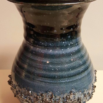 Glit HF Iceland Lava Ceramic Vase - Pottery