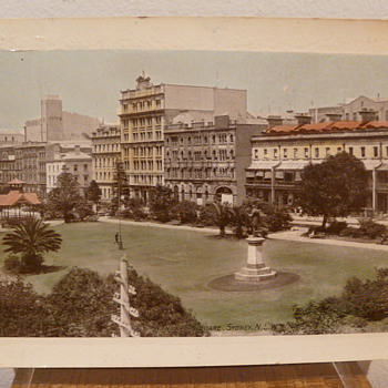 WYNYARD SQUARE, SYDNEY, AUSTRALIA c 1910.