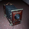 Large Old Antique Wood Camera