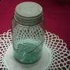 ~1896-1910 Blue Ball Jar~ #7