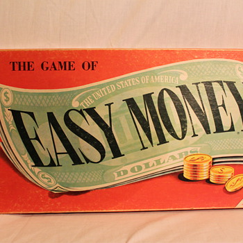 Vintage "Easy Money" Board Game ~ 1964 - Games