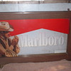 Lighted Marlboro sign