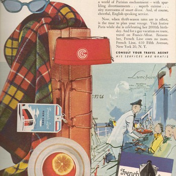 1951 - French Line Advertisement