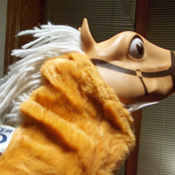 Mr. Ed ~ Talking Horse Head Puppet Made by Mattel Very Good Shape & Works
