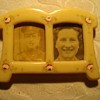 Bakelite Frame with a WWI British Officer and His Wife