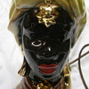 African lady head lamp