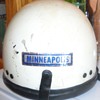 Vintage Motorcycle Cop Helmet
