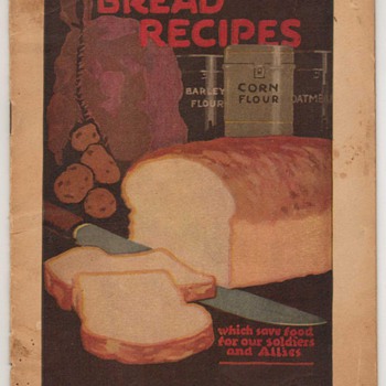1918 - Bread Recipes Booklet - Books