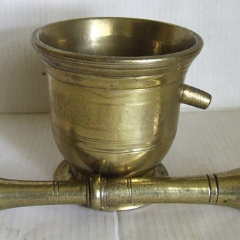 Late 1800's Apothecary Mortar and Pestle