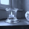 Tiffany Tophat Crystal Candle Holder & Beautiful Glass Nativity! - Thank You, AmberRose!