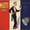 Mutt & Jeff Orange Crate Label Porterville, Tulare County