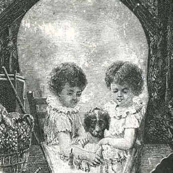 Macabre Photography Trade Card - late 1890s / 1900s - Advertising