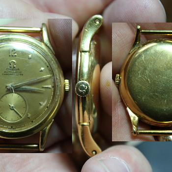 18K Omega Automatic Chronometre - Wristwatches