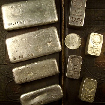 Old Pour Silver Bars