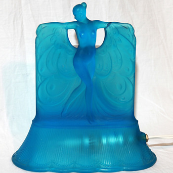 McKee "Danse de Lumiere"; ala Lalique "Suzanne" - Art Glass
