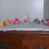 1980's Alpine plastic putz christmas village