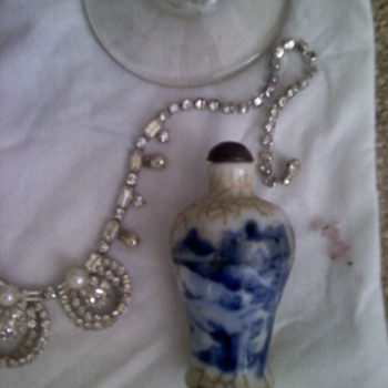 Snuff bottle, age?   - Asian