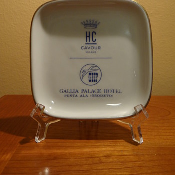 HC CAVOUR MILANO -GALLIA PALACE HOTEL PUNTA ALA (GROSSETO) - Advertising