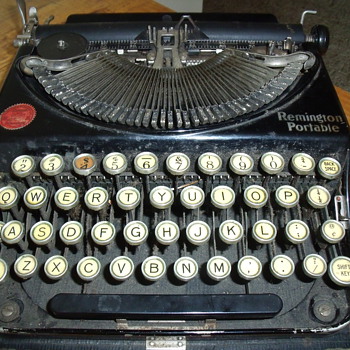 Remington Portable Typewriter-Vintage