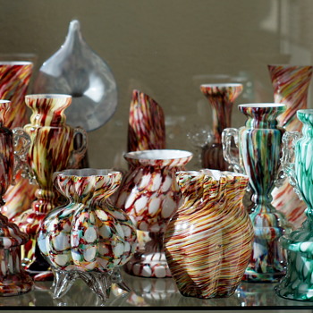 Some Shelves of Welz!! - Art Glass
