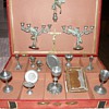 Pewter Victorian Toy ,Service pour dire la messe