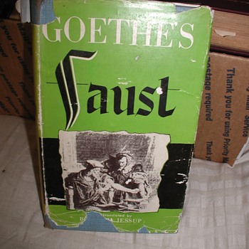 Is my version of Goethe's Faust Translated by Bertram Jessup a 1st Edition / 1st Printing? - Books