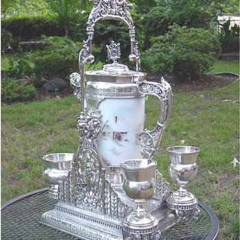 Silver Water Pitcher - Silver